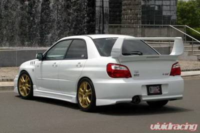 Chargespeed - Subaru Impreza Chargespeed Type-1 Rear Bumper with Over Fender Adapter - CS975RB1A