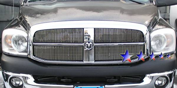 APS - Dodge Ram APS Billet Grille - Upper - Stainless Steel - D65719W