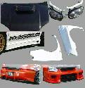 Chargespeed - Subaru Impreza Chargespeed Body Kit Conversion to 2004-2005 Front End with Straight Center - CS977FELKS