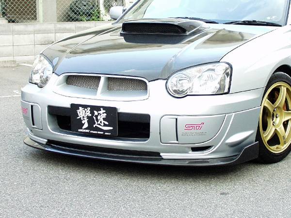 Chargespeed - Subaru Impreza Chargespeed Peanut Eye Latter Bottom Line Type-2 Full Lip Kit - 5PC - CS977FLK2F