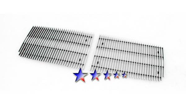 APS - Dodge Dakota APS Billet Grille - 32 Bar - Upper - Aluminum - D66532V