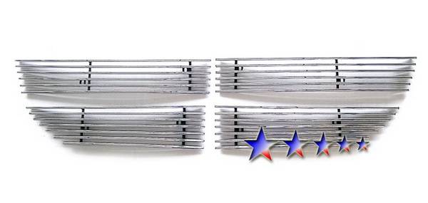 APS - Dodge Journey APS Billet Grille - Upper - Stainless Steel - D66609S