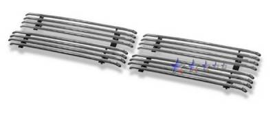 APS - Dodge Ram APS Tubular Grille - Upper - Stainless Steel - D68200S