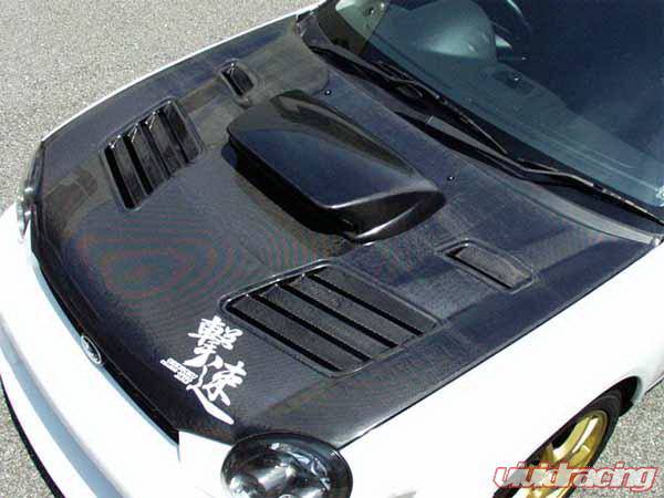 Chargespeed - Subaru WRX Chargespeed Zenki Vented Hood JDM - CS978HFV