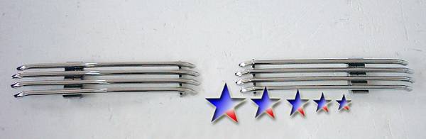 APS - Dodge Ram APS Tubular Grille - Bumper - Stainless Steel - D68201S