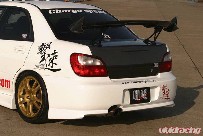 Chargespeed - Subaru Impreza Chargespeed Round Eye Type-1 Rear Bumper - CS978RB1