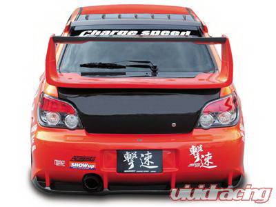 Chargespeed - Subaru Impreza Chargespeed Round Eye Type-2 Rear Bumper with Diffuser - CS978RB2