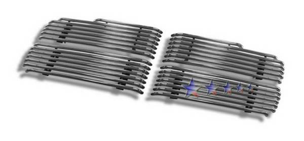 APS - Dodge Ram APS Tubular Grille - Upper - Stainless Steel - D68210S