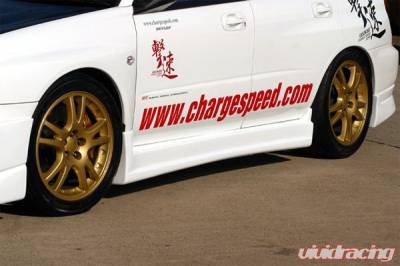 Chargespeed - Subaru Impreza Chargespeed Type-1 Side Skirt - Pair - CS978SS