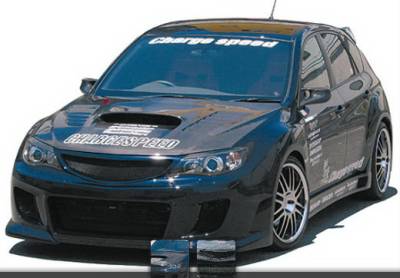 Chargespeed - Subaru WRX Chargespeed Type-2 Front Bumper without Washer Holes - CS979FB2
