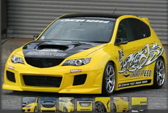 Chargespeed - Subaru WRX Chargespeed Widebody Full Body Kit with Washer Holes - CS979FKW