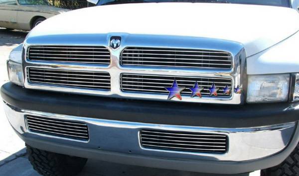APS - Dodge Ram APS Billet Grille - Bumper - Stainless Steel - D85035S