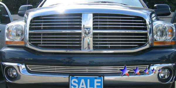 APS - Dodge Ram APS CNC Grille - Bumper - Aluminum - D95375A