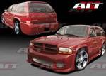 AIT Racing - Dodge Durango AIT Racing EXE Style Body Kit - DD98HIEXECK