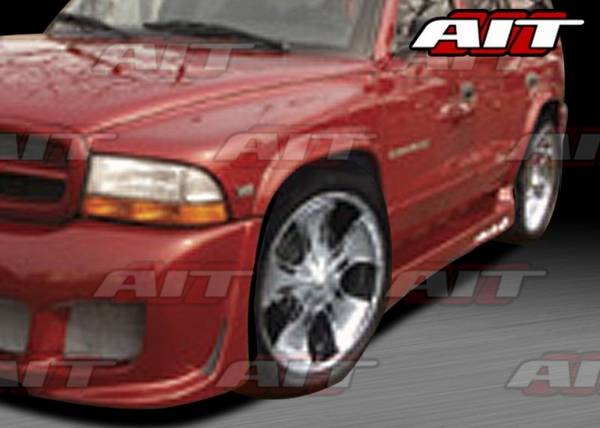 AIT Racing - Dodge Durango AIT EXE Style Side Skirts - DD98HIEXESS