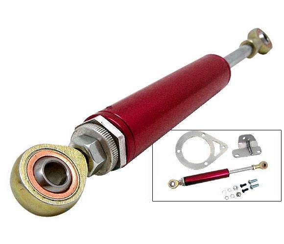 4 Car Option - Nissan 240SX 4 Car Option Engine Torque Damper - Red - EDA-NS13R