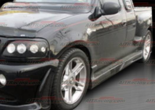 AIT Racing - Ford F150 AIT Racing EXE Style Side Skirts - F1597HIEXESS2