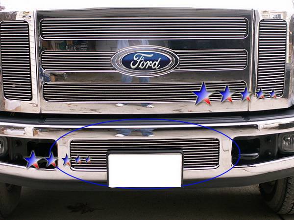 APS - Ford F250 APS Billet Grille - Bumper - Aluminum - F65328A