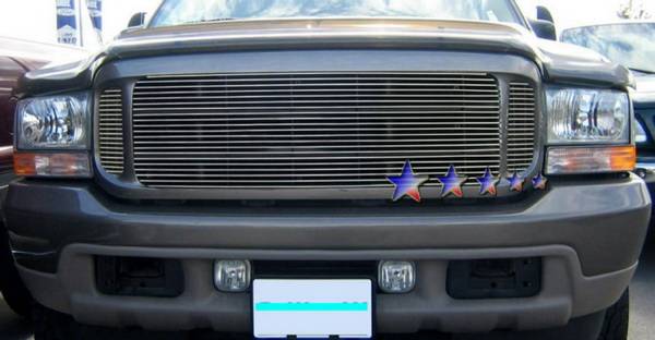 Ford Excursion APS Billet Grille - Upper - Aluminum - F65707A