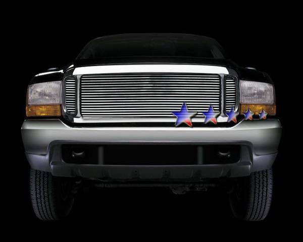 APS - Ford F450 APS Billet Grille - Upper - Aluminum - F65709A