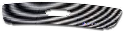 APS - Ford F150 APS Billet Grille - Honeycomb Style with Logo Opening - Upper - Stainless Steel - F65722S