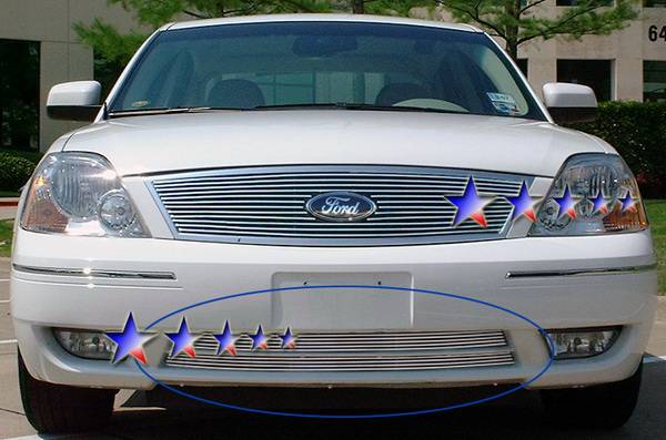 APS - Ford 500 APS Billet Grille - Bumper - Aluminum - F65763A