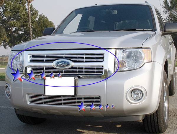 APS - Ford Escape APS Billet Grille - Upper - Aluminum - F65783A