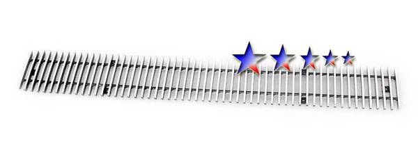 APS - Ford Escape APS Billet Grille - Bumper - Aluminum - F65784V