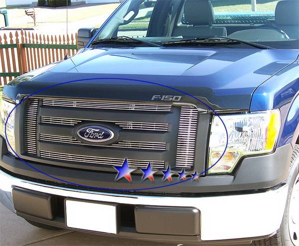 APS - Ford F150 APS Billet Grille - Upper - Aluminum - F66606A