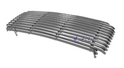 APS - Ford F450 APS Tubular Grille - Center without Logo Opening - Upper - Stainless Steel - F68005S