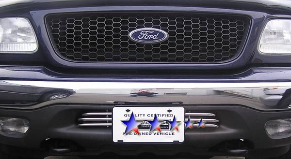 APS - Ford F150 APS Tubular Grille - Bumper - Stainless Steel - F68012S