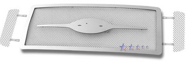 APS - Ford F350 APS Wire Mesh Grille - Upper - Stainless Steel - F75354T