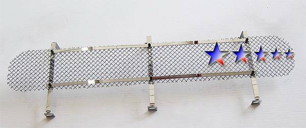 APS - Ford F150 APS Wire Mesh Grille - Bumper - Stainless Steel - F75355T