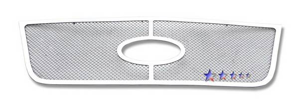 APS - Ford Expedition APS Wire Mesh Grille - Upper - Stainless Steel - F75372T