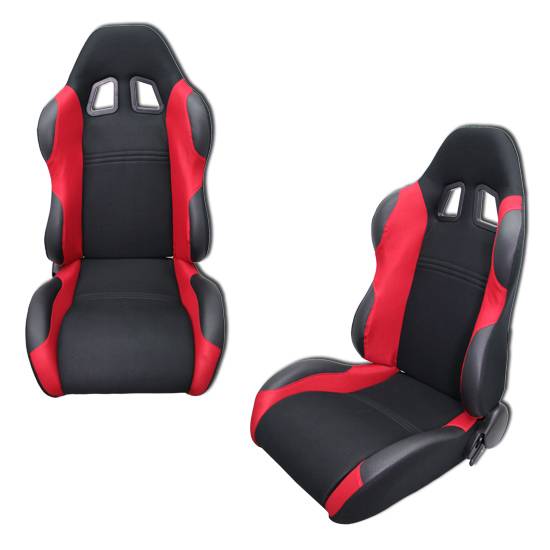 Custom - Sport Racing Seats Red Yellow Orange Grey