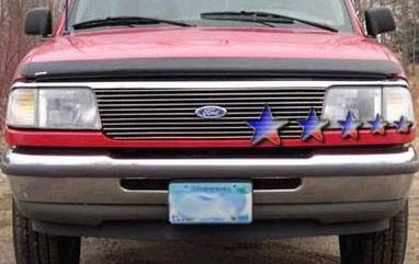 APS - Ford Ranger APS Billet Grille - Upper - Stainless Steel - F85013S