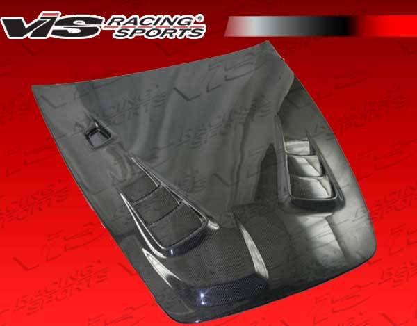 VIS Racing - Honda S2000 VIS Racing SP Black Carbon Fiber Hood - 00HDS2K2DSP-010C
