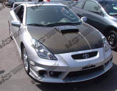 VIS Racing - Toyota Celica VIS Racing OEM Black Carbon Fiber Hood - 00TYCEL2DOE-010C