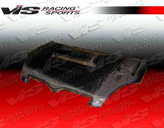 VIS Racing. - Toyota Echo VIS Racing Cyber Black Carbon Fiber Hood - 00TYECH4DJCY-010C