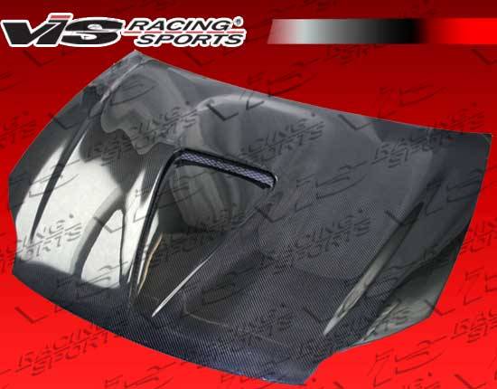 VIS Racing - Dodge Stratus 4DR VIS Racing G Force Black Carbon Fiber Hood - 01DGSTR4DGF-010C