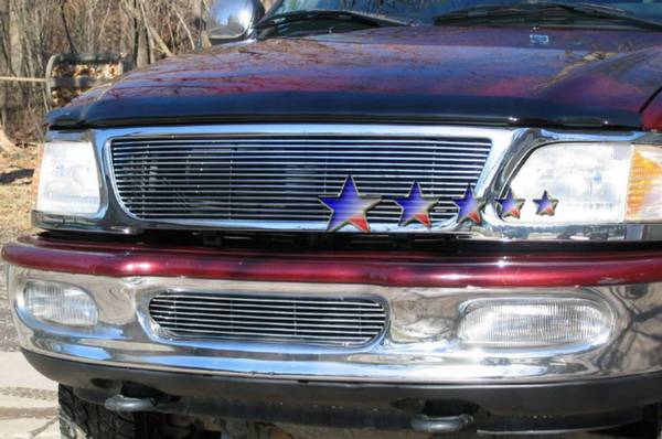 APS - Ford F150 APS Billet Grille - Bumper - Stainless Steel - F85038S