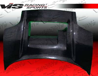 VIS Racing - Acura NSX VIS Racing Super GT Black Carbon Fiber Hood - 02ACNSX2DSGT-010C
