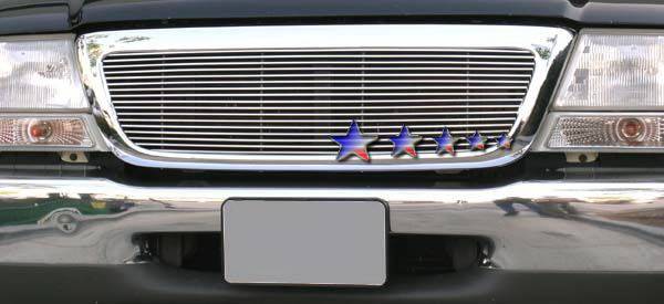 APS - Ford Ranger APS Billet Grille - Upper - Aluminum - F85047A