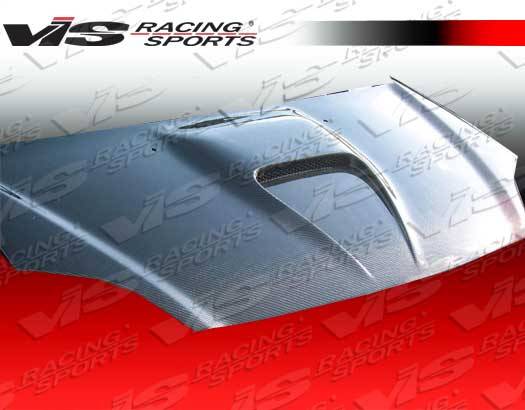 VIS Racing - Acura RSX VIS Racing G Force Black Carbon Fiber Hood - 02ACRSX2DGF-010C