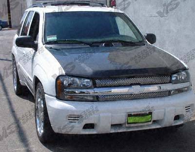 VIS Racing - Chevrolet Trail Blazer VIS Racing OEM Black Carbon Fiber Hood - 02CHTRA4DOE-010C