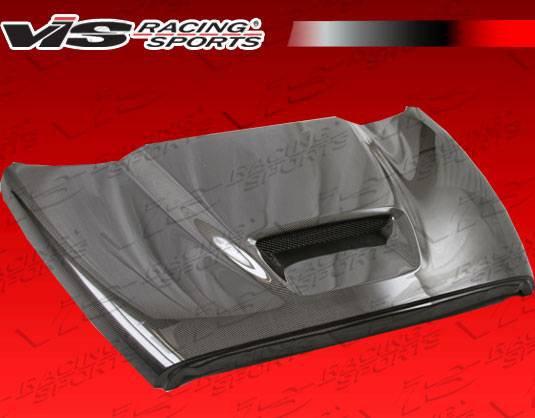 VIS Racing - Dodge Ram VIS Racing SRT Black Carbon Fiber Hood - 02DGRAM2DSRT-010C