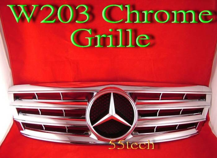 Custom - W203 Chrome Grille