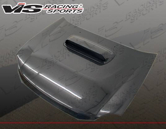 VIS Racing - Subaru WRX VIS Racing STI Carbon Fiber Hood - 02SBWRX4DSTI-010C
