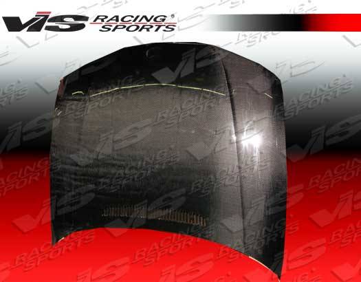 VIS Racing - BMW 3 Series 2DR VIS Racing OEM Black Carbon Fiber Hood - 04BME462DOE-010C