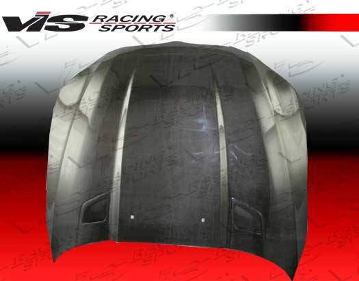 VIS Racing - BMW 5 Series VIS Racing Penta Black Carbon Fiber Hood - 04BME604DPEN-010C